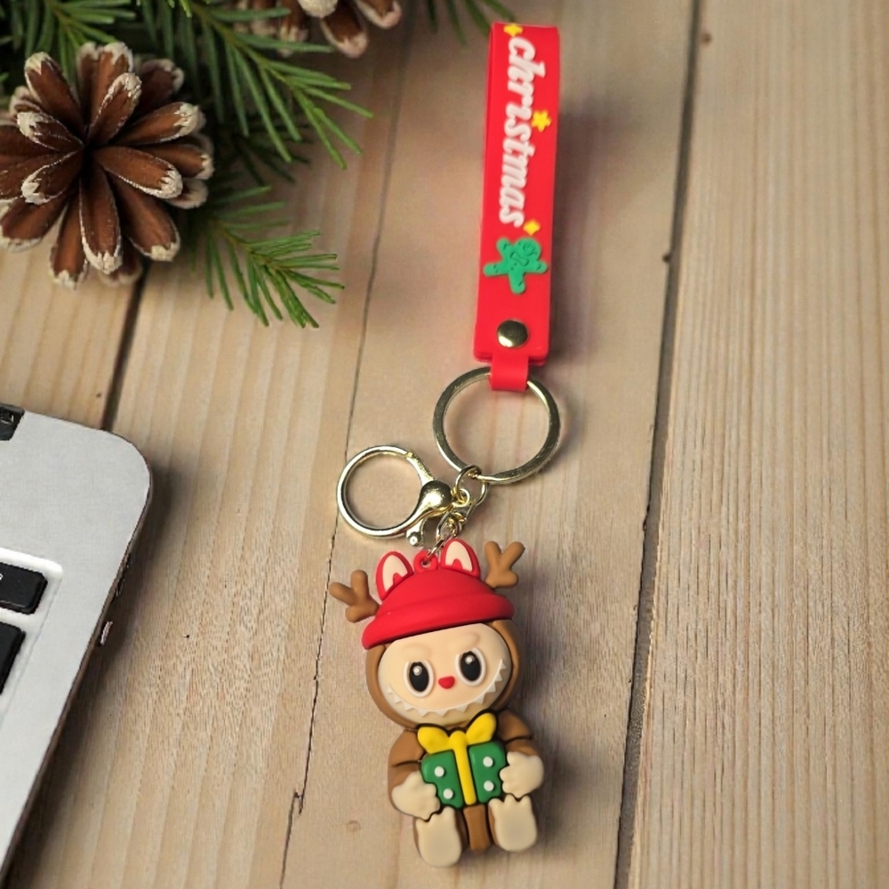 Christmas Labubu Keychain